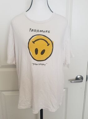 Paramore Fake Happy Band T Shirt